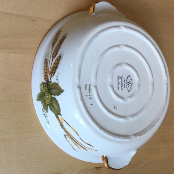 Royal Worcester Evesham  England VINTAGE Gold - Picture 2 of 9